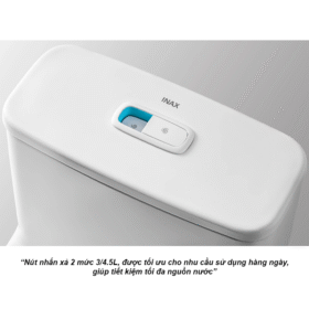 Mức xả nước của bồn cầu INAX nguyên khối AC 989VN