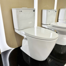 Ảnh thực tế Bồn cầu INAX AC-602VN 2 khối Aqua Ceramic nắp êm