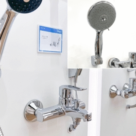 Ảnh thực tế Vòi sen tắm INAX BFV-213S-3C nóng lạnh Massage