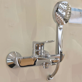 Ảnh thực tế vòi hoa sen INAX BFV-503S nóng lạnh cao cấp