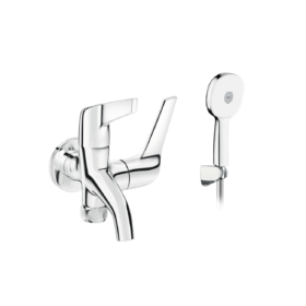 Vòi lạnh INAX BFV-17-8C tay sen tăng áp Aqua Power