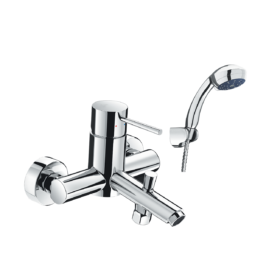 Vòi sen tắm INAX BFV-8000S-1C nóng lạnh cách điệu