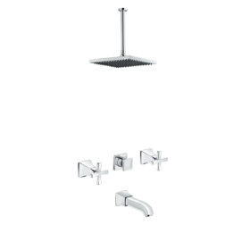 Vòi Sen Tắm Âm Tường Inax BFV-81SEC Nóng Lạnh