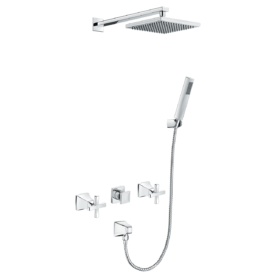 Vòi sen tắm âm tường INAX BFV-81SEHW nóng lạnh cao cấp