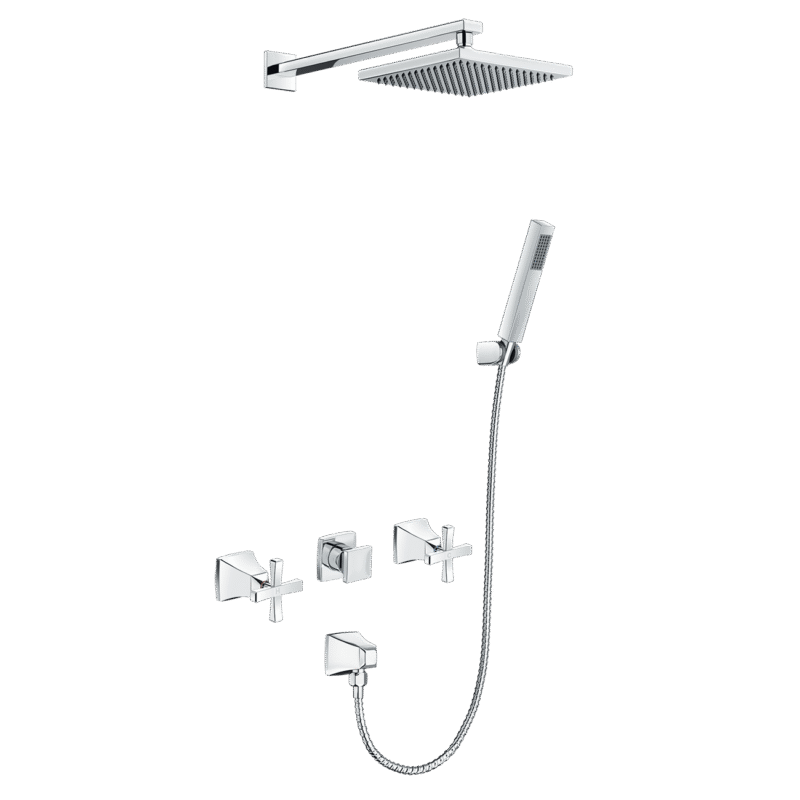 Vòi sen tắm âm tường INAX BFV-81SEHW nóng lạnh cao cấp
