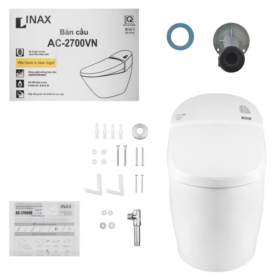 Hộp sản phẩm Bồn cầu INAX AC-2700VN 1 khối Aqua Ceramic nắp êm (AC2700VN)