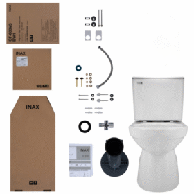 Hộp sản phẩm Bồn cầu INAX AC-514VAN (AC514VAN ) 2 khối Aqua Ceramic nắp êm