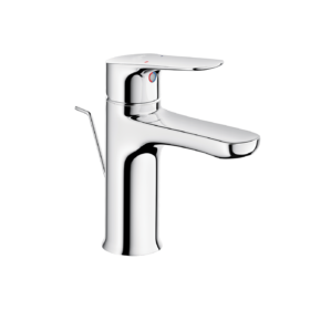 Vòi Chậu Lavabo Inax LFV-1402S Nóng Lạnh kèm Trụ Xả Ty