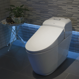 ảnh thực tế bồn cầu INAX AC-1032VN (AC1032VN) 1 khối Aqua Ceramic