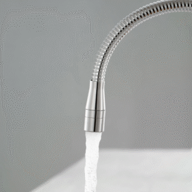 Anh chụp Vòi nước rửa bát INAX SFV-303S nóng lạnh thân mềm