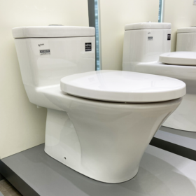 Ảnh thực tế Bồn cầu INAX AC-900VRN (AC900VRN) 1 khối men Aqua Ceramic