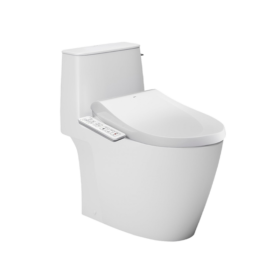 Bồn cầu nắp điện tử INAX AC-912+CW-H18VN xả gạt 1 khối