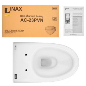 Hộp sản phẩm Bồn cầu INAX AC-23PVN (AC23PVN) treo tường Aqua Ceramic