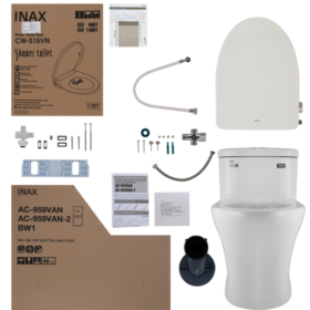 Hộp sản phẩm Bồn cầu INAX AC-959A+CW-S15VN nắp rửa cơ