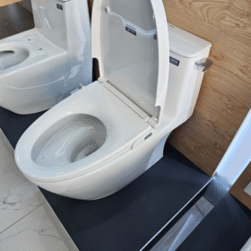 ảnh chụp Bồn cầu INAX AC-912+CW-S32VN nắp rửa cơ xả gạt