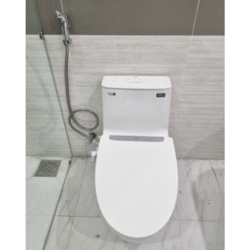 ảnh thực tế bồn cầu INAX AC-902+CW-S32VN nắp rửa cơ Aqua Ceramic