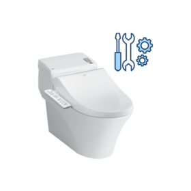 Dịch vụ lắp đặt bồn cầu INAX nắp rửa điện tử