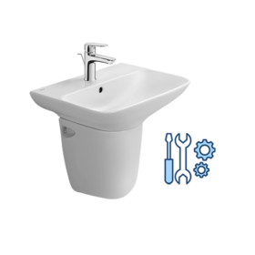 Dịch vụ lắp đặt bồn chậu rửa lavabo treo tường INAX