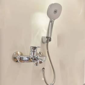 Ảnh thực tế Vòi hoa sen nóng lạnh INAX BFV-1403S-8C tay sen tăng áp