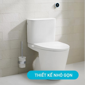 Ảnh thực tế Bồn cầu 2 khối INAX ACT-602VN xả cảm ứng không chạm Aqua Ceramic (ACT602VN)-1