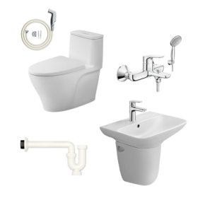 Combo thiết bị vệ sinh INAX AC-989VN bộ sưu tập S100 giá tốt